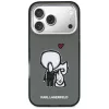 KARL LAGERFELD Karl & Choupette Back MagSafe-hoesje voor Apple iPhone 17 Pro, zwart