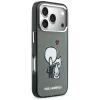 KARL LAGERFELD Karl & Choupette Back MagSafe-hoesje voor Apple iPhone 17 Pro, zwart