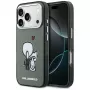 KARL LAGERFELD Karl & Choupette Back MagSafe-hoesje voor iPhone 17 Pro Max, zwart