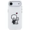 KARL LAGERFELD Karl & Choupette Back MagSafe-hoesje voor iPhone Air, transparant