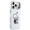 Karl Lagerfeld Karl & Choupette Back MagSafe-hoesje voor iPhone 17 Pro, transparant