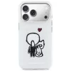 Karl Lagerfeld Karl & Choupette Back MagSafe-hoesje voor iPhone 17 Pro Max, transparant