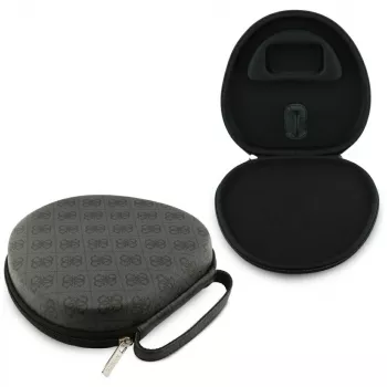 Guess Carry Box zwart beschermhoesje voor TWS-oordopjes