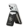 Guess 4G Stand & Mirror MagSafe-portemonnee met spiegel, zwart