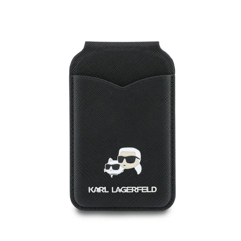 Karl Lagerfeld Stand Mirror MagSafe-portemonnee zwart