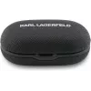 Karl Lagerfeld Saffiano Logo ENC TWS-oordopjes zwart