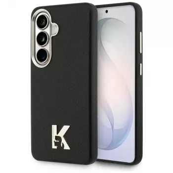 Karl Lagerfeld K Metal Logo MagSafe-hoesje voor Samsung Galaxy S26, zwart