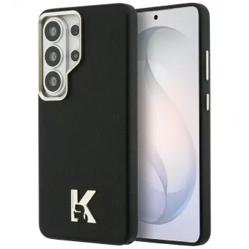 Karl Lagerfeld K Metal Logo MagSafe-hoesje voor Samsung Galaxy S26 Ultra, zwart