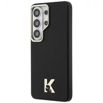 Karl Lagerfeld K Metal Logo MagSafe-hoesje voor Samsung Galaxy S26 Ultra, zwart