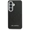 Karl Lagerfeld Perforated KLMagSafe-hoes voor Samsung Galaxy S26 zwart