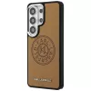 KARL LAGERFELD Perforated KLMagSafe-hoes voor Samsung Galaxy S26 Ultra - bruin