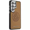 KARL LAGERFELD Perforated KLMagSafe-hoes voor Samsung Galaxy S26 Ultra - bruin