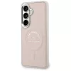 KARL LAGERFELD Embossed Ring MagSafe-hoes voor Samsung Galaxy S26+ roze