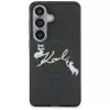 Karl Lagerfeld IML KC Script MagSafe-hoes voor Samsung Galaxy S26+ zwart