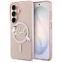 Karl Lagerfeld IML KC Script MagSafe-hoes voor Samsung Galaxy S26, roze