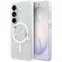 KARL LAGERFELD IML KC Script MagSafe-hoes voor Samsung Galaxy S26, transparant