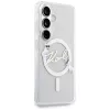 KARL LAGERFELD IML KC Script MagSafe-hoes voor Samsung Galaxy S26+ transparant