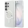 Karl Lagerfeld IML KC Script MagSafe-hoes voor Samsung Galaxy S26 Ultra (transparant)