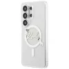Karl Lagerfeld IML KC Script MagSafe-hoes voor Samsung Galaxy S26 Ultra (transparant)
