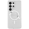Karl Lagerfeld IML KC Script MagSafe-hoes voor Samsung Galaxy S26 Ultra (transparant)