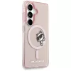 Karl Lagerfeld IML Peekaboo Choupette MagSafe-hoes voor Samsung Galaxy S26 - roze