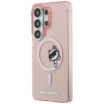KARL LAGERFELD IML Peekaboo Choupette MagSafe-hoes voor Samsung Galaxy S26 Ultra, roze