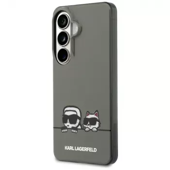 KARL LAGERFELD IML Peekaboo Karl & Choupette MagSafe-hoes voor Samsung Galaxy S26, zwart