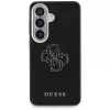 Guess Grained Big 4G Metal Logo-hoes voor Samsung Galaxy S26+ zwart