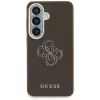Guess Grained Big 4G Metal Logo-hoes voor Samsung Galaxy S26+ bruin