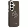 Guess Grained Big 4G Metal Logo-hoes voor Samsung Galaxy S26+ bruin