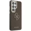 Guess Grained Big 4G Metal Logo-hoes voor Samsung Galaxy S26 Ultra - bruin