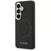 Guess Perforated Logo MagSafe-hoes voor Samsung Galaxy S26 - zwart