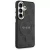 Guess 4G Embossed Ring MagSafe-hoes voor Samsung Galaxy S26 (zwart)