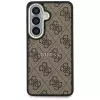 Guess 4G Embossed Ring MagSafe Case voor Samsung Galaxy S26+ (bruin)