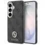 Guess 4G Rhinestone Round Logo MagSafe Case voor Samsung Galaxy S26 (zwart)