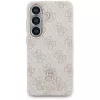 Guess 4G Rhinestone Round Logo MagSafe Case voor Samsung Galaxy S26 (roze)