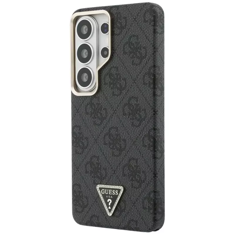 Guess 4G Triangle Logo MagSafe Case voor Samsung Galaxy S26 Ultra (zwart)