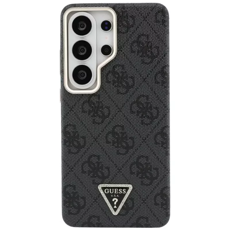 Guess 4G Triangle Logo MagSafe Case voor Samsung Galaxy S26 Ultra (zwart)
