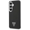 Guess Fixed Glitter Triangle MagSafe Case voor Samsung Galaxy S26+ zwart
