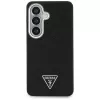 Guess Fixed Glitter Triangle MagSafe Case voor Samsung Galaxy S26+ zwart