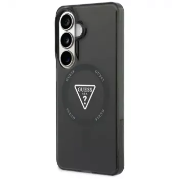 Guess IML Gradient Triangle MagSafe Case voor Samsung Galaxy S26 - zwart