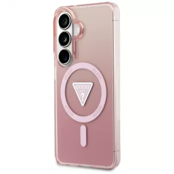 Guess IML Gradient Triangle MagSafe Case voor Samsung Galaxy S26 (roze)