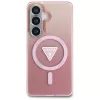 Guess IML Gradient Triangle MagSafe Case voor Samsung Galaxy S26 (roze)
