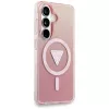 Guess IML Gradient Triangle MagSafe Case voor Samsung Galaxy S26 (roze)