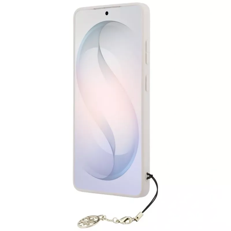 Guess 4G Classic Logo Charm MagSafe Case voor Samsung Galaxy S26 Ultra (roze)