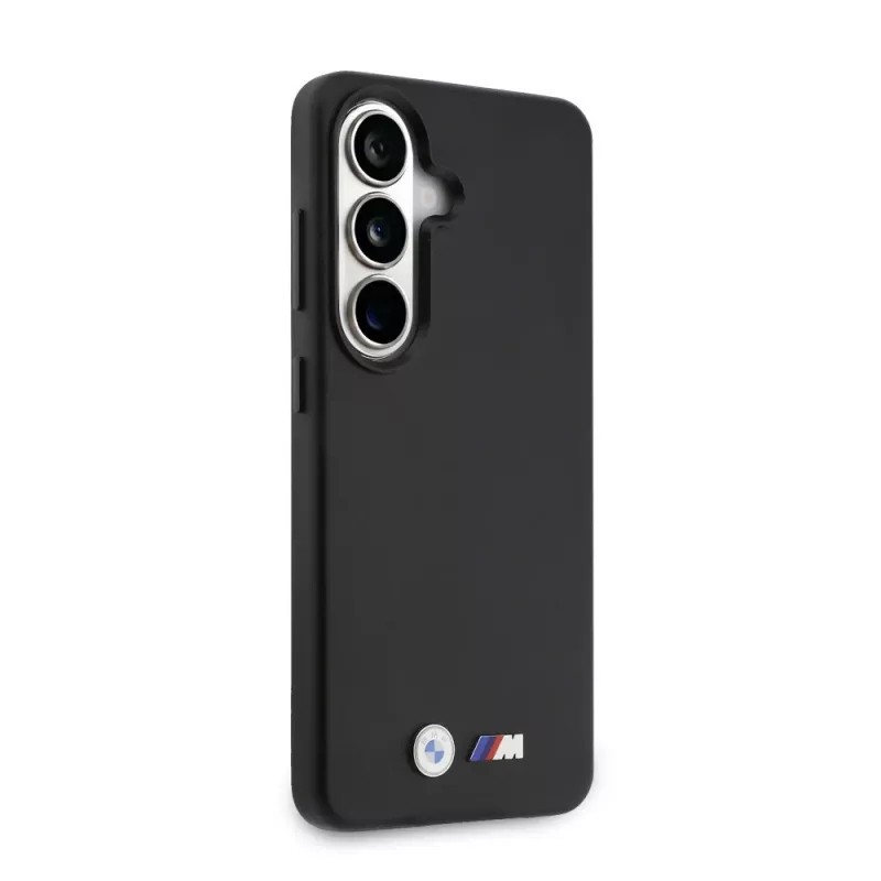 BMW M Metal Logo MagSafe Case voor Samsung Galaxy S26 zwart