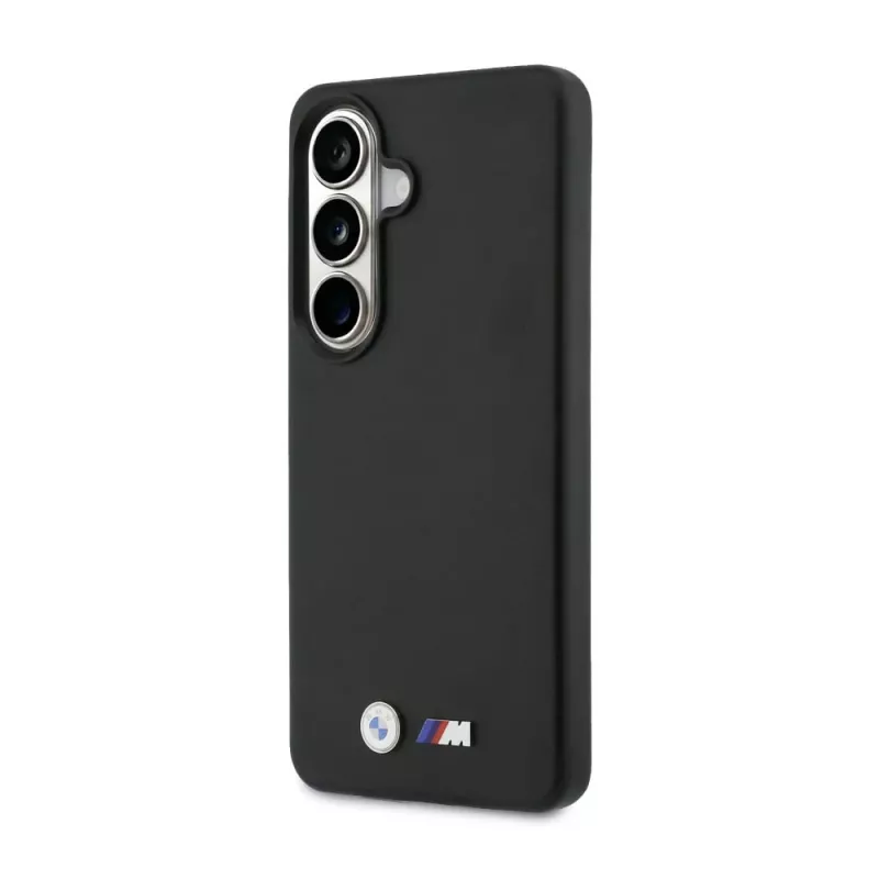 BMW M Metal Logo MagSafe Case voor Samsung Galaxy S26+ zwart