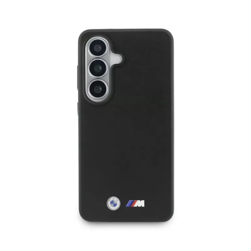 BMW M Metal Logo MagSafe Case voor Samsung Galaxy S26+ zwart