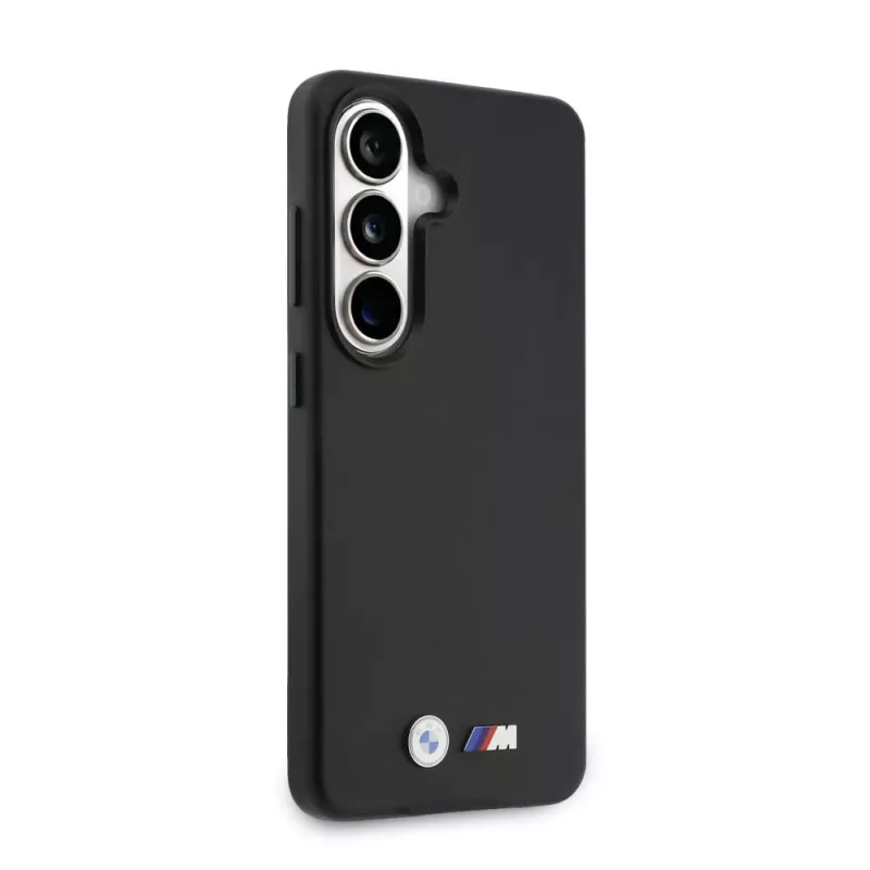 BMW M Metal Logo MagSafe Case voor Samsung Galaxy S26+ zwart