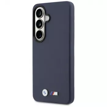 BMW M Metal Logo MagSafe Case voor Samsung Galaxy S26 navy blue